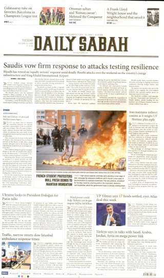 Daily Sabah Gazetesi 14 Ekim 2026 Manşeti