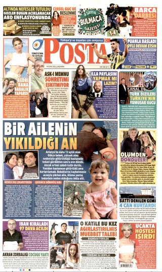 Posta Gazetesi 15 Ekim 2026 Manşeti