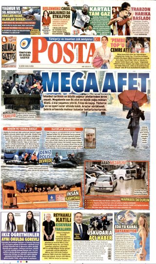 Posta Gazetesi 17 Ekim 2026 Manşeti