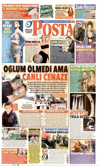 Posta Gazetesi 18 Ekim 2026 Manşeti