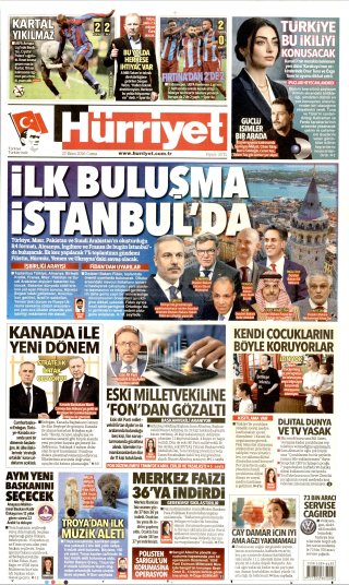 Hürriyet Gazetesi 24 Ekim 2026 Manşeti