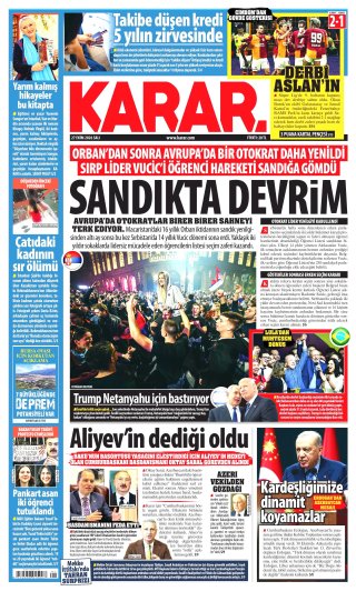 Karar Gazetesi 28 Ekim 2026 Manşeti