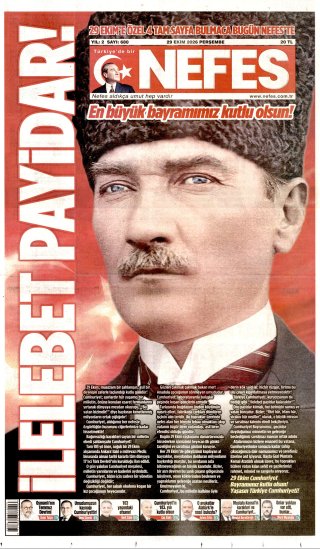Nefes Gazetesi 30 Ekim 2026 Manşeti